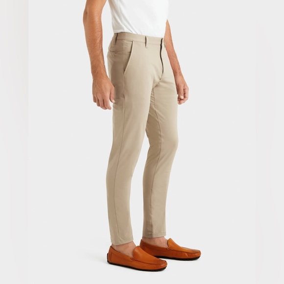 Men’s Rhone Commuter Pant Slim | New with Tags | Sz 33W - 31L | Khaki - Picture 3 of 7